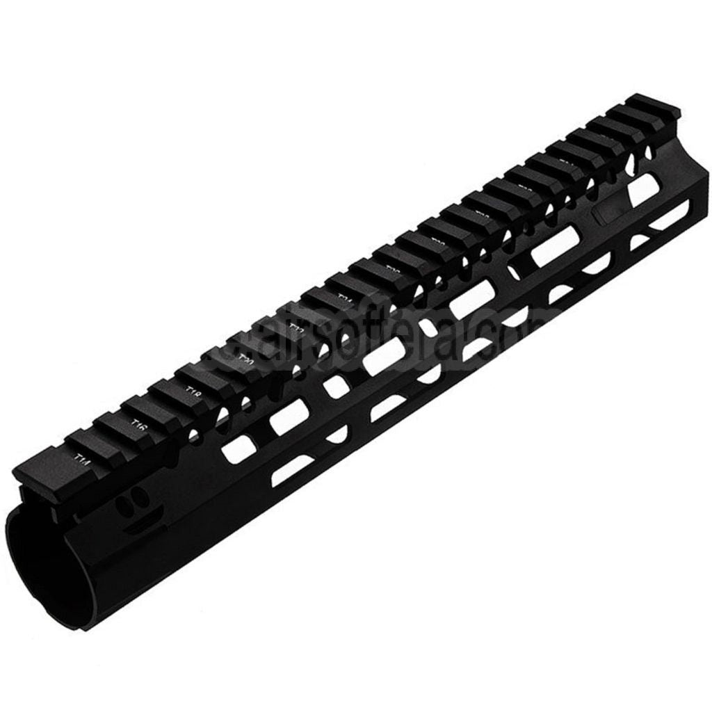 VFC 10 Zoll BCM GUNFIGHTER MCMR-10 M-LOK Handschutz schienen system Geeignet für VFC M4 Serie AEG Gewehre Airsoft Schwarz