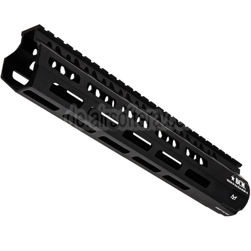 VFC 10 Zoll BCM GUNFIGHTER MCMR-10 M-LOK Handschutz schienen system Geeignet für VFC M4 Serie AEG Gewehre Airsoft Schwarz