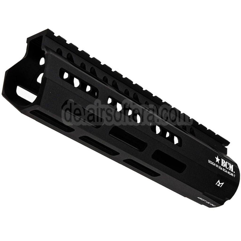 VFC 7 Zoll BCM GUNFIGHTER MCMR-7 M-LOK Handschutz schienen system Geeignet für VFC M4 Serie AEG Gewehre Airsoft Schwarz