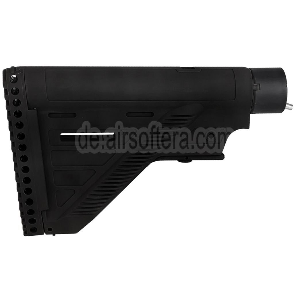 E&C 416A5 Stil Einziehbar Schaft mit Pufferrohr geeignet für HK416 Serie AEG Gewehre Airsoft