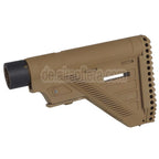 E&C 416A5 Stil Einziehbar Schaft mit Pufferrohr geeignet für HK416 Serie AEG Gewehre Airsoft