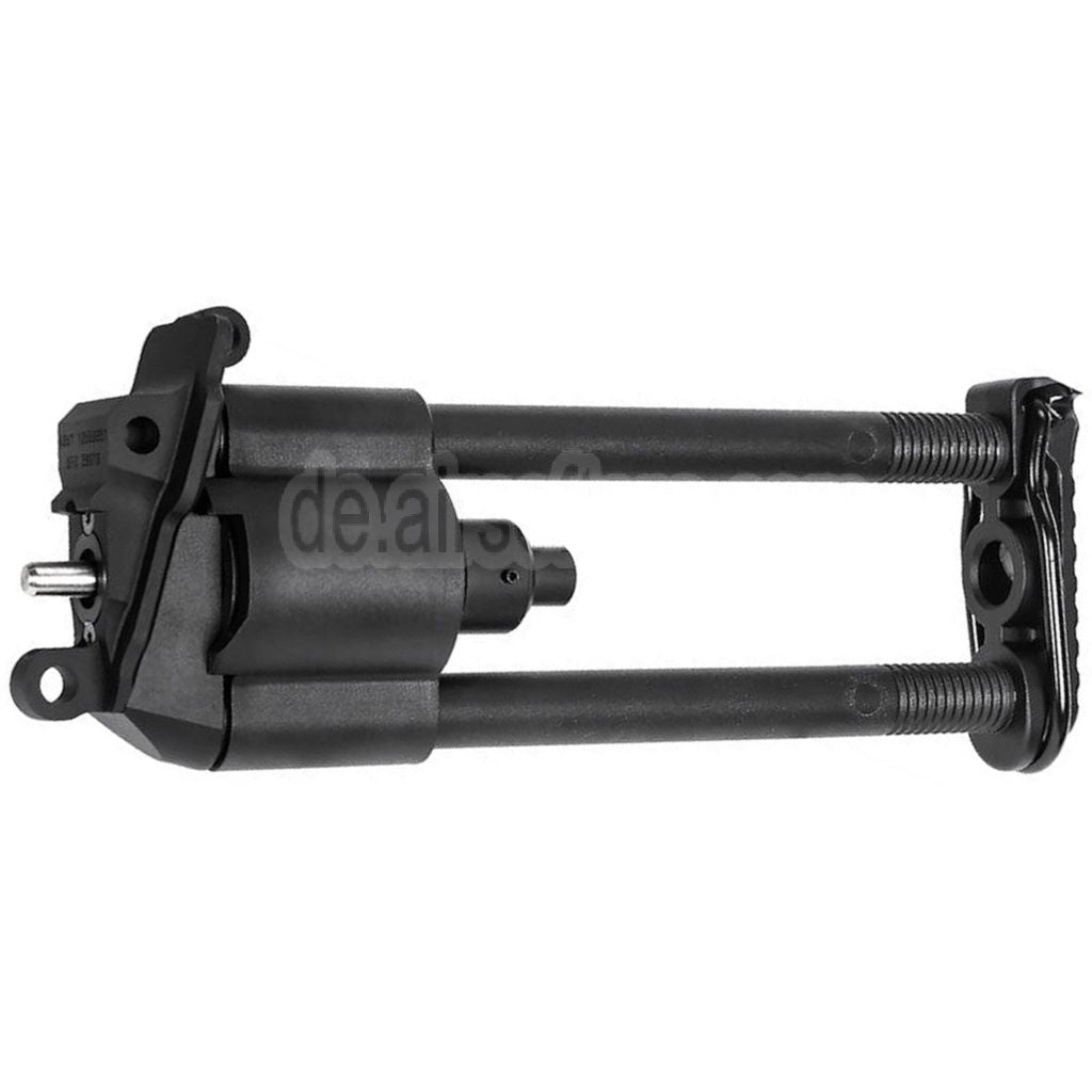 VFC Einziehbarer Paratrooper Stil Schaftsatz Geeignet für VFC M249 GBB Maschinengewehr Airsoft Schwarz