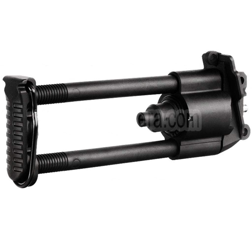 VFC Einziehbarer Paratrooper Stil Schaftsatz Geeignet für VFC M249 GBB Maschinengewehr Airsoft Schwarz