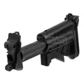 VFC Zusammenklappbares Schaft Kit Geeignet für VFC MK48 MOD1 AEG Maschinengewehre Airsoft Schwarz