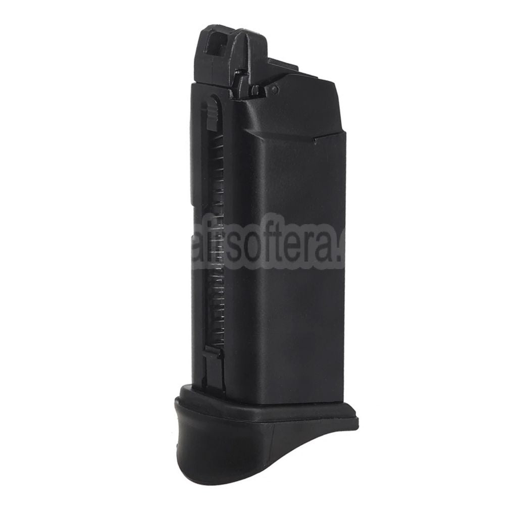 DOUBLE BELL 15rd Gas Magazin Geeignet für G26 G27 Serie GBB Pistolen Airsoft Schwarz