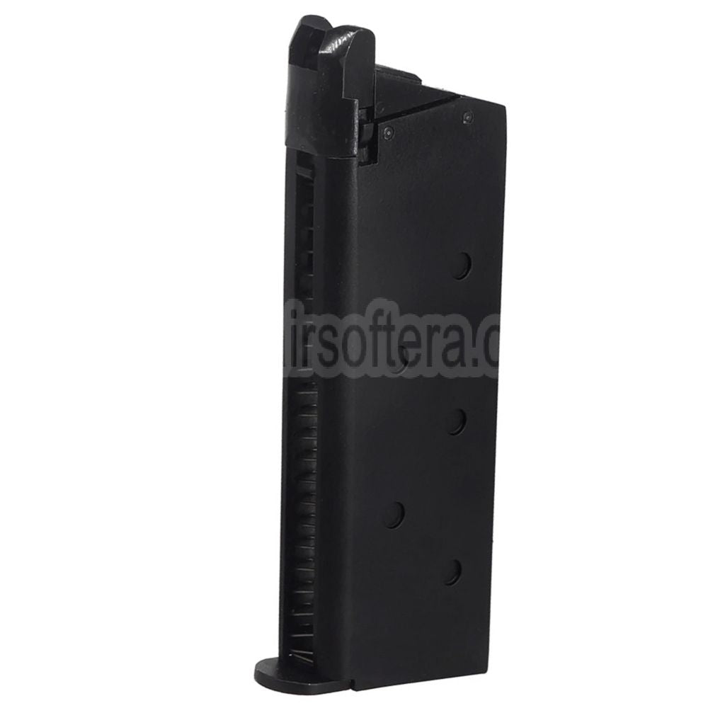 DOUBLE BELL 18rd Gas Magazin Geeignet für ARMY R45 Tokyo Marui Detonics .45 DOUBLE BELL 796 797 Vorpal Bunny AM .45 Serie GBB Pistolen Airsoft Schwarz