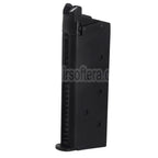 DOUBLE BELL 18rd Gas Magazin Geeignet für ARMY R45 Tokyo Marui Detonics .45 DOUBLE BELL 796 797 Vorpal Bunny AM .45 Serie GBB Pistolen Airsoft Schwarz