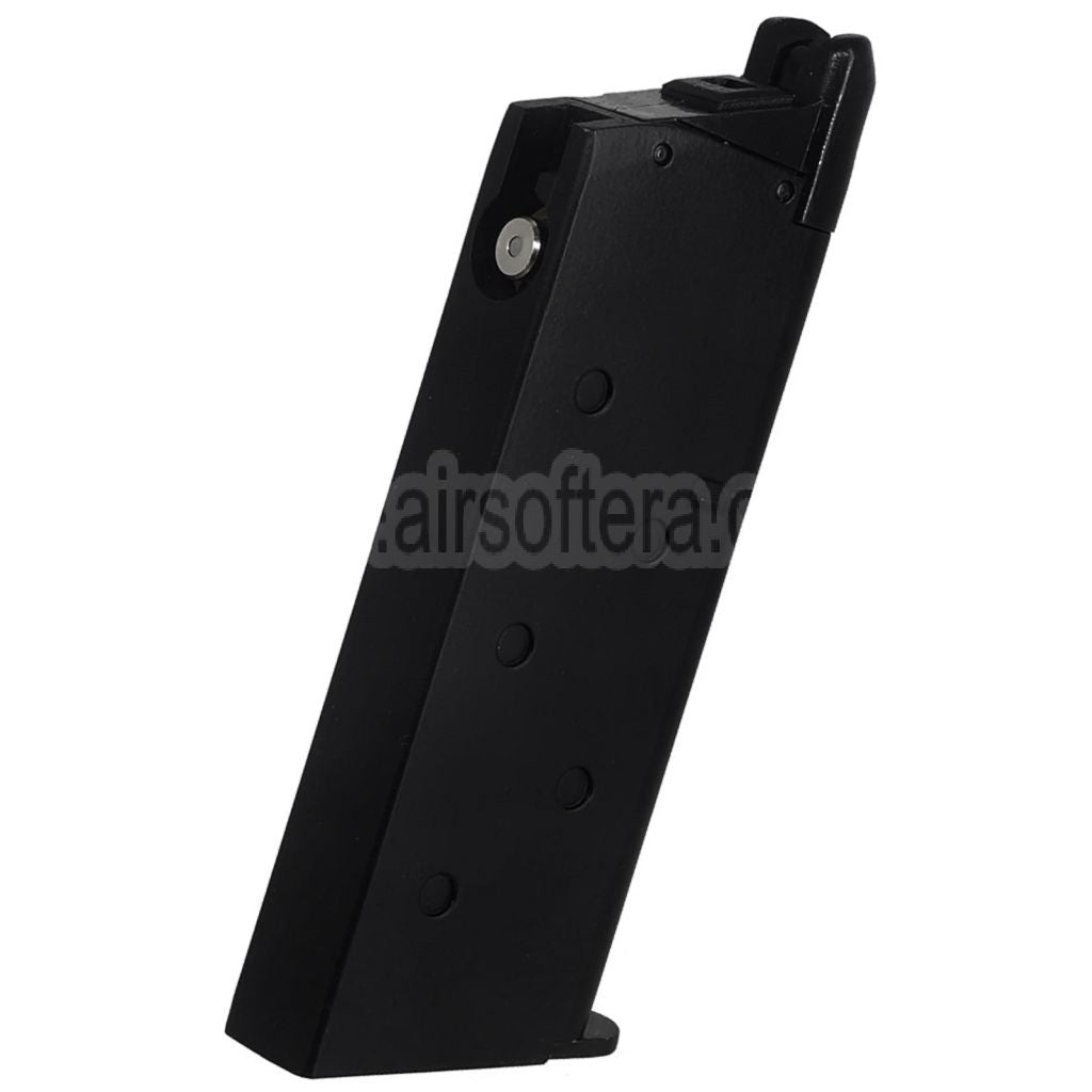 DOUBLE BELL 18rd Gas Magazin Geeignet für ARMY R45 Tokyo Marui Detonics .45 DOUBLE BELL 796 797 Vorpal Bunny AM .45 Serie GBB Pistolen Airsoft Schwarz