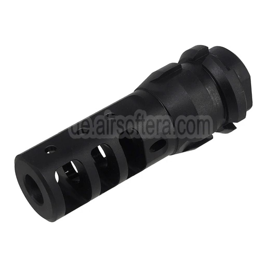 PTS Dead Air KeyMo Mündungsbremse Mündungsfeuerdämpfer Geeignet für -14mm CCW Gegen den Uhrzeigersinn Lauf Gewehre Airsoft