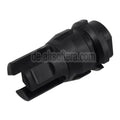 PTS Dead Air KeyMicro Mündungsfeuerdämpfer Geeignet für -14mm CCW Gegen den Uhrzeigersinn Lauf Gewehre Airsoft