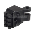 BBT CNC Aluminum M1913 20mm Schienen Schaft Adapter Geeignet für KRYTAC Kriss Vector Serie AEG GBB SMG Gewehre Airsoft Schwarz