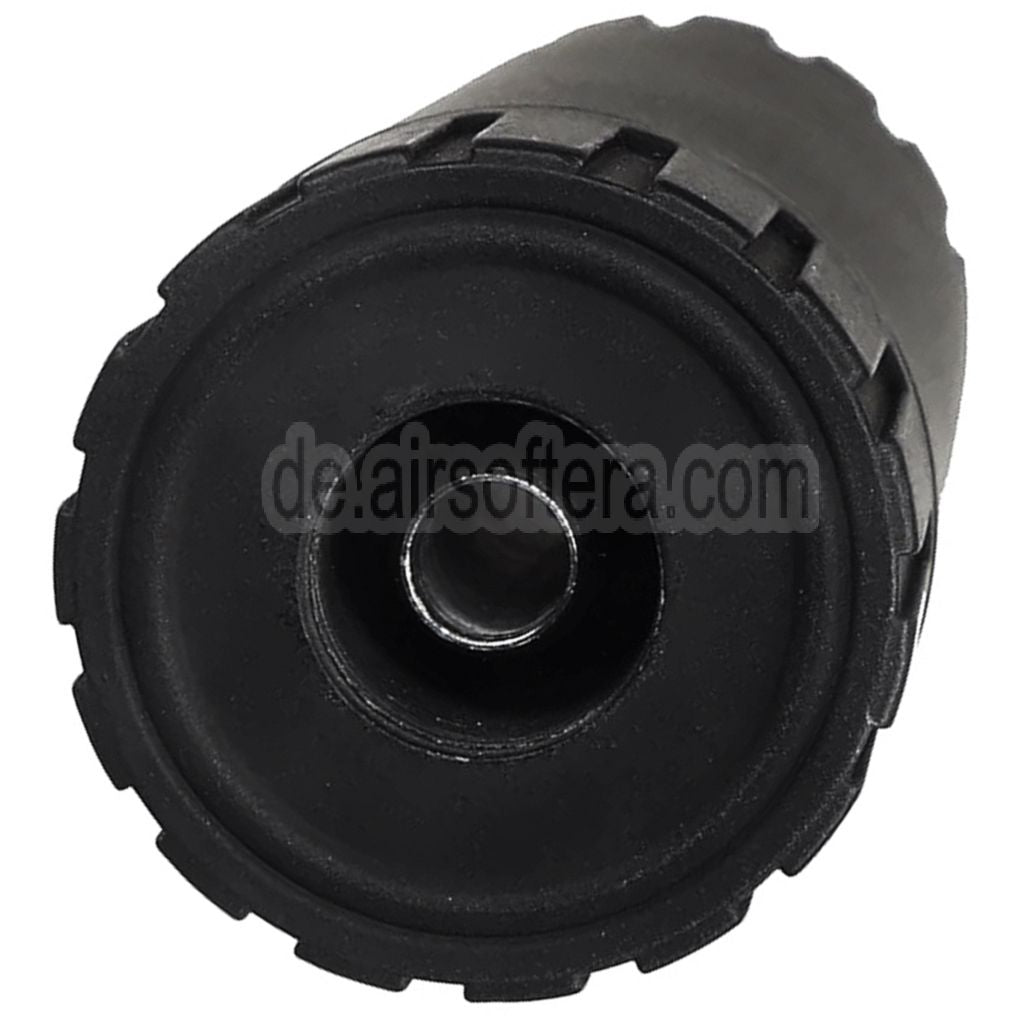 APS 110mm Power Up Device PUD Schalldämpfer Laufverlängerung Geeignet für -14mm CCW Gegen den Uhrzeigersinn Gewehre Schwarz