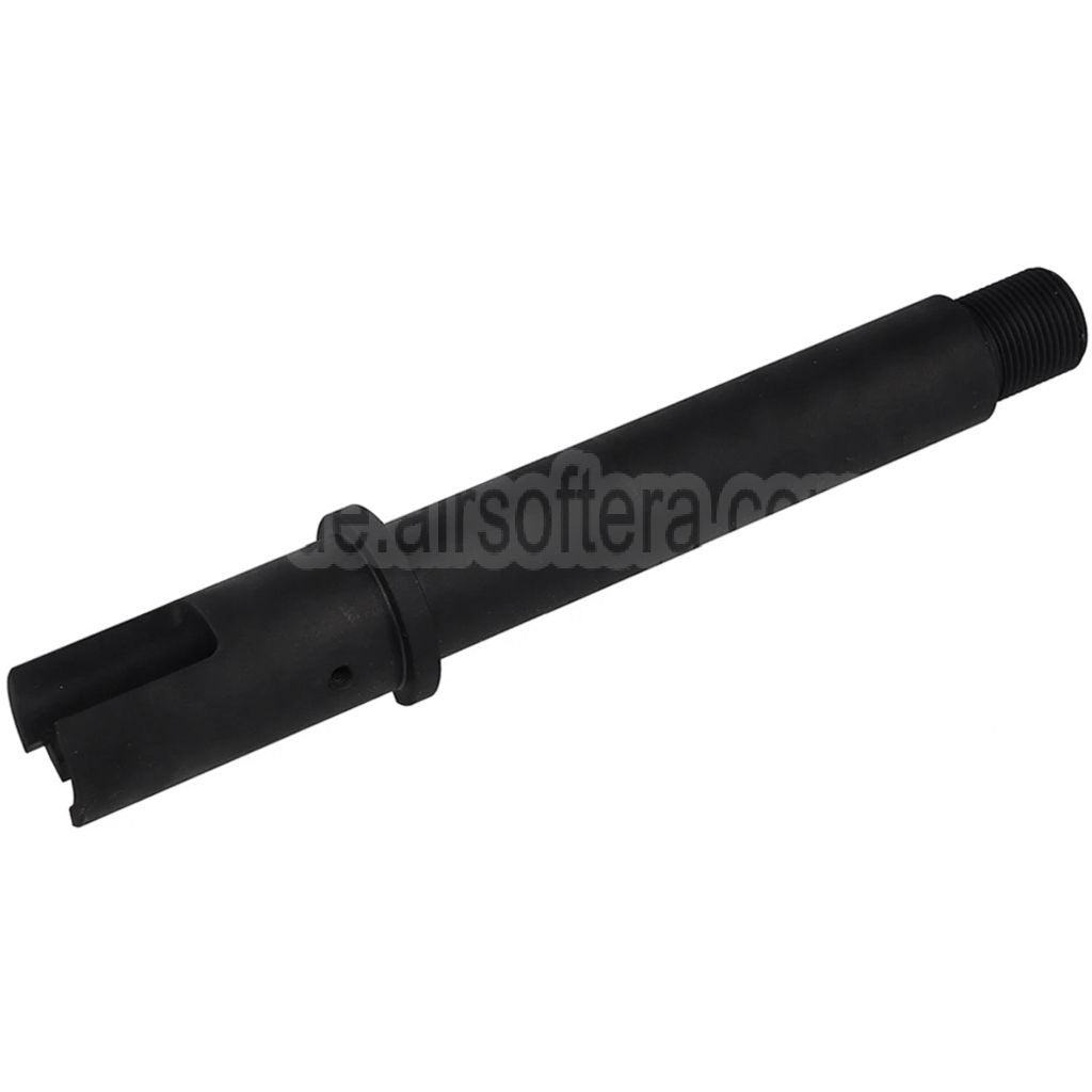 BBT CNC Stahl Außen Lauf -14mm CCW Gegen den Uhrzeigersinn Geeignet für KRYTAC Kriss Vector Serie AEG GBB SMG Gewehre Airsoft Schwarz