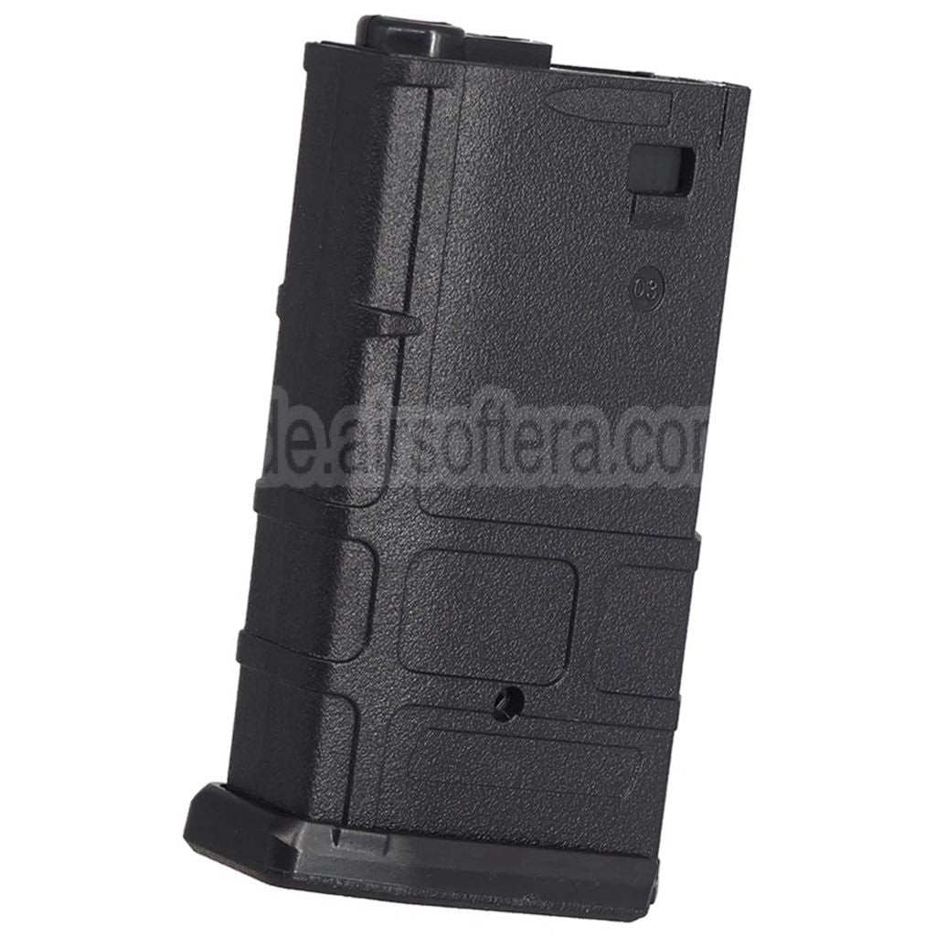 DOUBLE BELL 150rd Polymer PMAG Wicklung Hi-Cap Magazin Geeignet für M4 M16 Serie AEG Gewehre Airsoft Schwarz