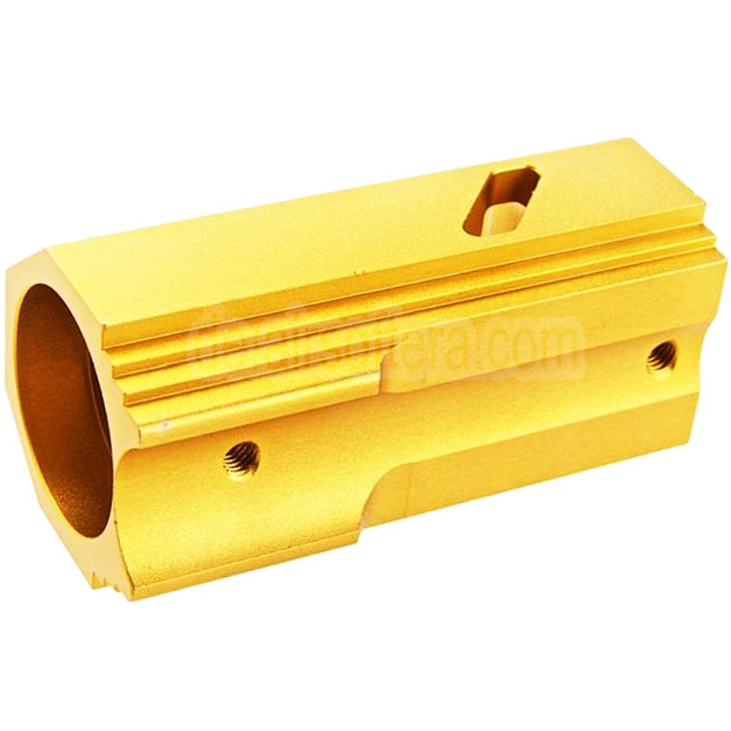 Revanchist Airsoft Aluminum Kompensator -14mm CCW Gegen den Uhrzeigersinn Geeignet für Tokyo Marui Hi-Capa Serie GBB Pistolen Airsoft