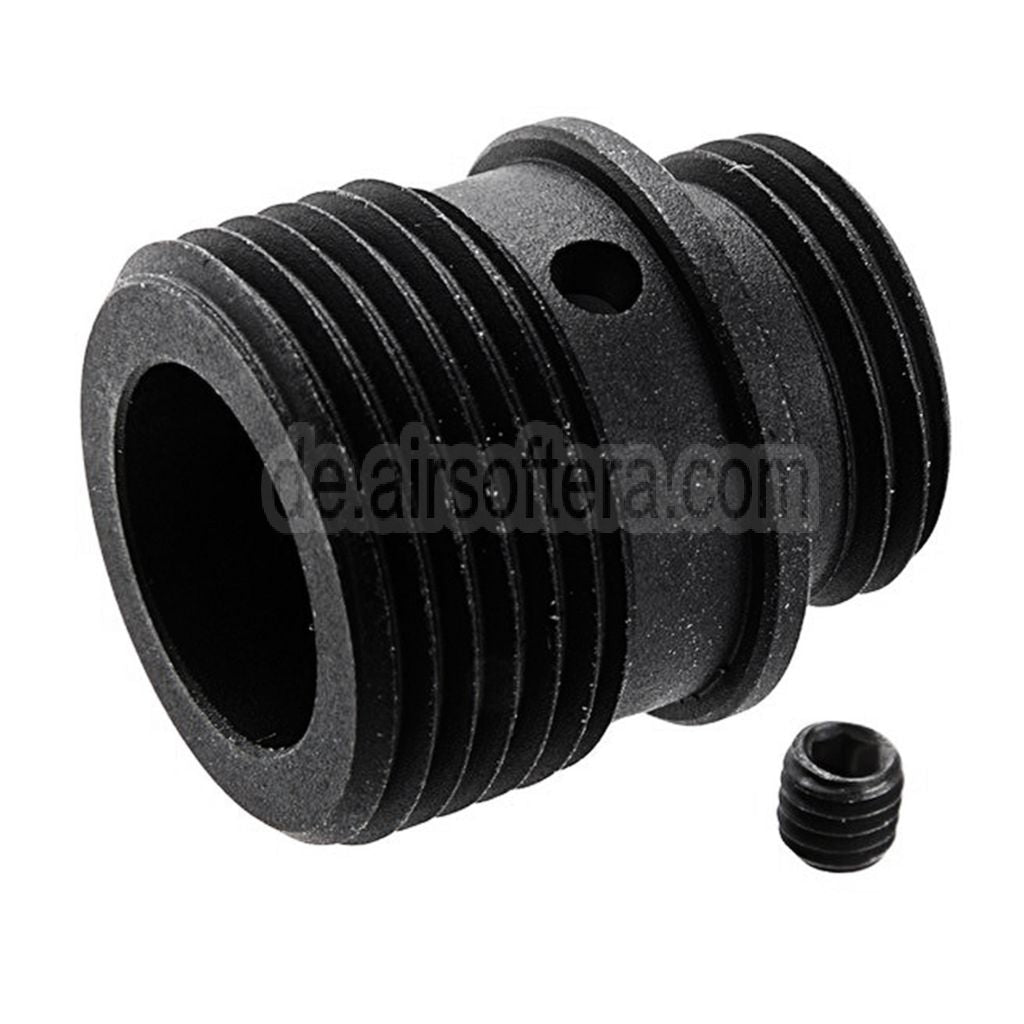 Revanchist Airsoft Aluminum Kompensator -14mm CCW Gegen den Uhrzeigersinn Geeignet für Tokyo Marui Hi-Capa Serie GBB Pistolen Airsoft