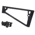 5KU 205mm Aluminum TS-8RP Dreiecksschaft mit M1913 Adapter Geeignet für 20mm Picatinny Gewehrschaft Adapter Gewehre Airsoft