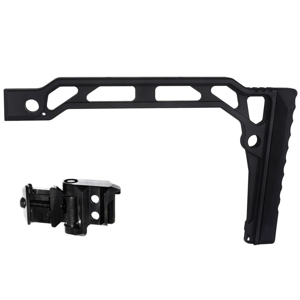 5KU Aluminum SS-8RP Skeleton Klappbarer Gewehrschaft Geeignet für 20mm Picatinny Schaft adapter Gewehre Airsoft