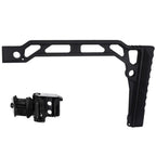 5KU Aluminum SS-8RP Skeleton Klappbarer Gewehrschaft Geeignet für 20mm Picatinny Schaft adapter Gewehre Airsoft