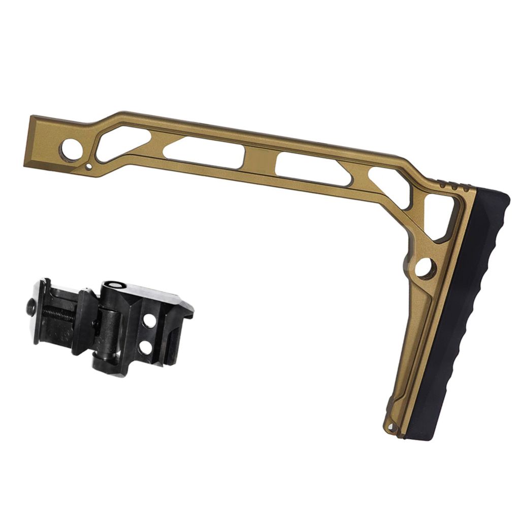 5KU Aluminum SS-8RP Skeleton Klappbarer Gewehrschaft Geeignet für 20mm Picatinny Schaft adapter Gewehre Airsoft