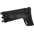 5KU ACR Stil 7-Position Teleskopischer seitlich klappbarer einziehbarer Gewehrschaft Geeignet für CYMA MP5K Serie AEG Gewehre Airsoft