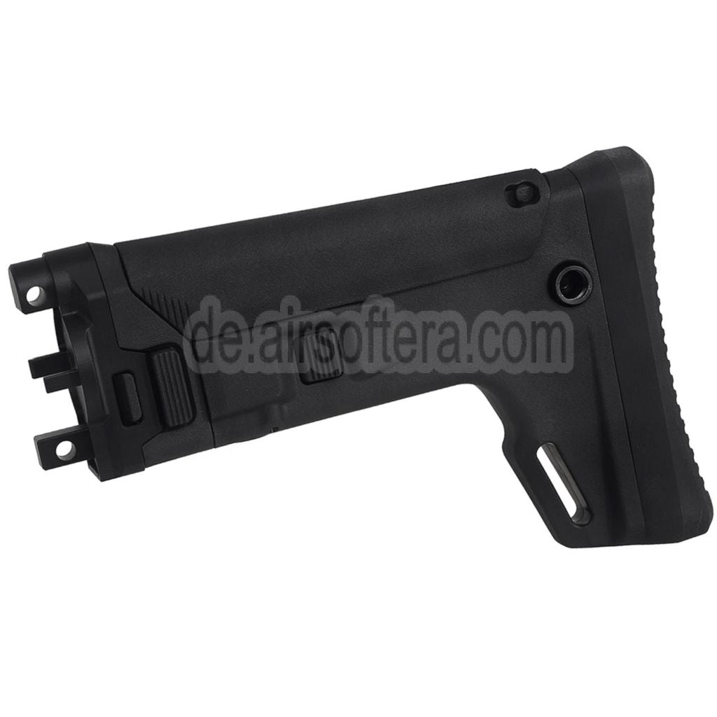5KU ACR Stil 7-Position Teleskopischer seitlich klappbarer einziehbarer Gewehrschaft Geeignet für CYMA MP5K Serie AEG Gewehre Airsoft