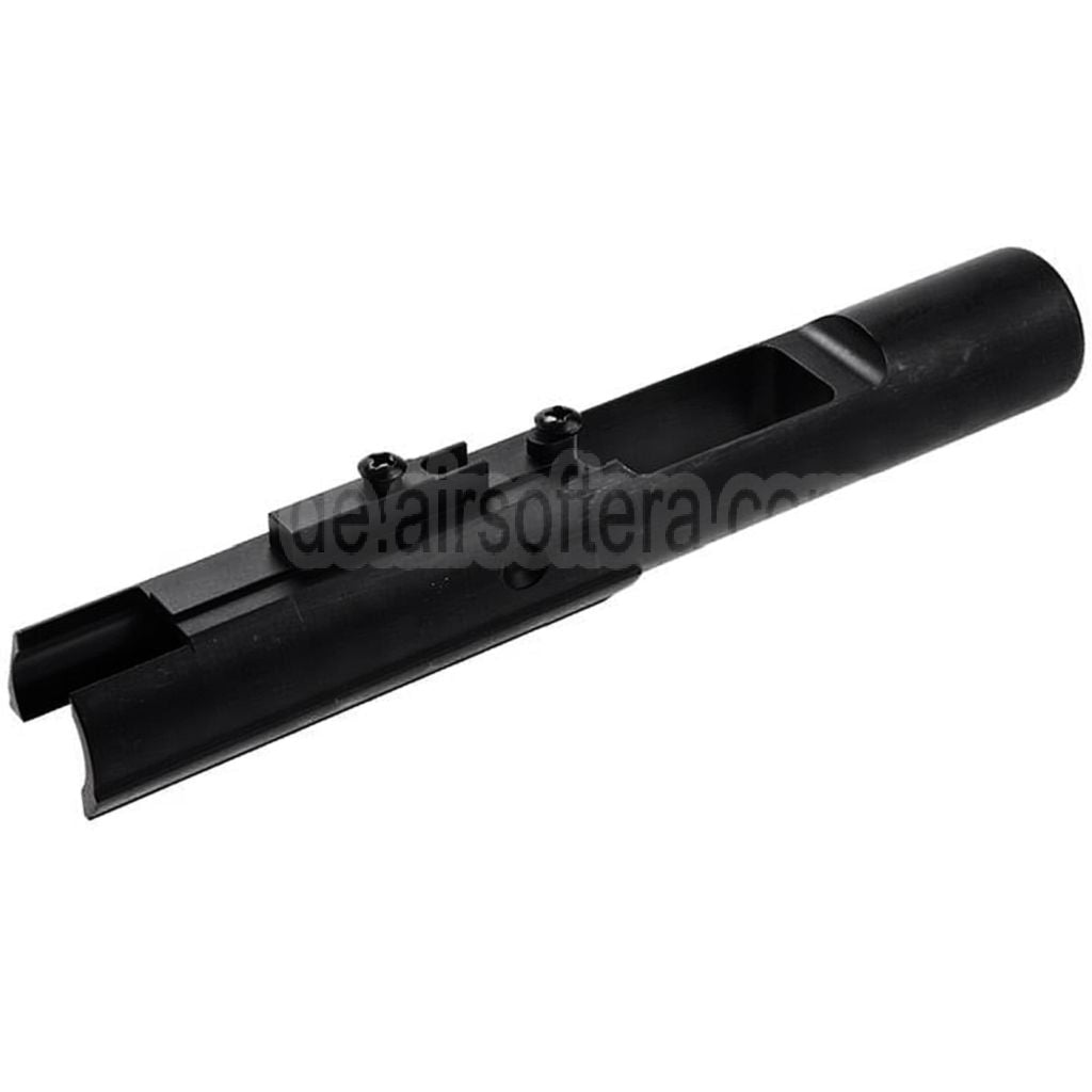 Angry Gun Stahl AERO Stil Monolithische komplette Bolzenträgerbaugruppe Geeignet für Tokyo Marui M4 MWS Serie GBB Gewehre Airsoft Schwarz
