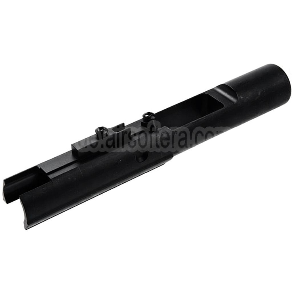 Angry Gun Stahl Monolithische komplette Bolzenträgerbaugruppe Geeignet für Tokyo Marui M4 MWS Serie GBB Gewehre Airsoft Schwarz