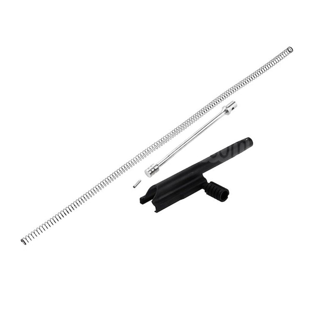 Dragon Workshop Stahl Verschlussträger Set Geeignet für Tokyo Marui AKM Serie GBB Gewehre Airsoft Schwarz