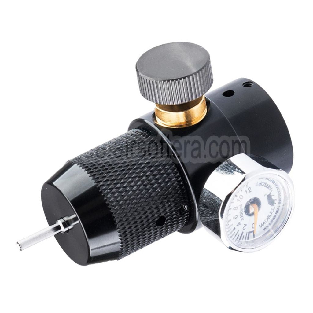 Madbull XM Ladegerät Plus Co2 Adapter mit Einstellbarer Druck Regler und Anzeigemessgerät