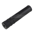 5KU 205mm Aluminum SV SAIGA Schalldämpfer -14mm CCW Gegen den Uhrzeigersinn Gewehre Airsoft Schwarz