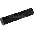 5KU 205mm Aluminum SV SAIGA Schalldämpfer -14mm CCW Gegen den Uhrzeigersinn Gewehre Airsoft Schwarz