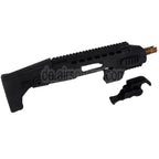 APS Caribe Action Combat Pistolenkarabiner Conversion Kit Geeignet für APS XTP Shark Serie GBB Pistolen Airsoft
