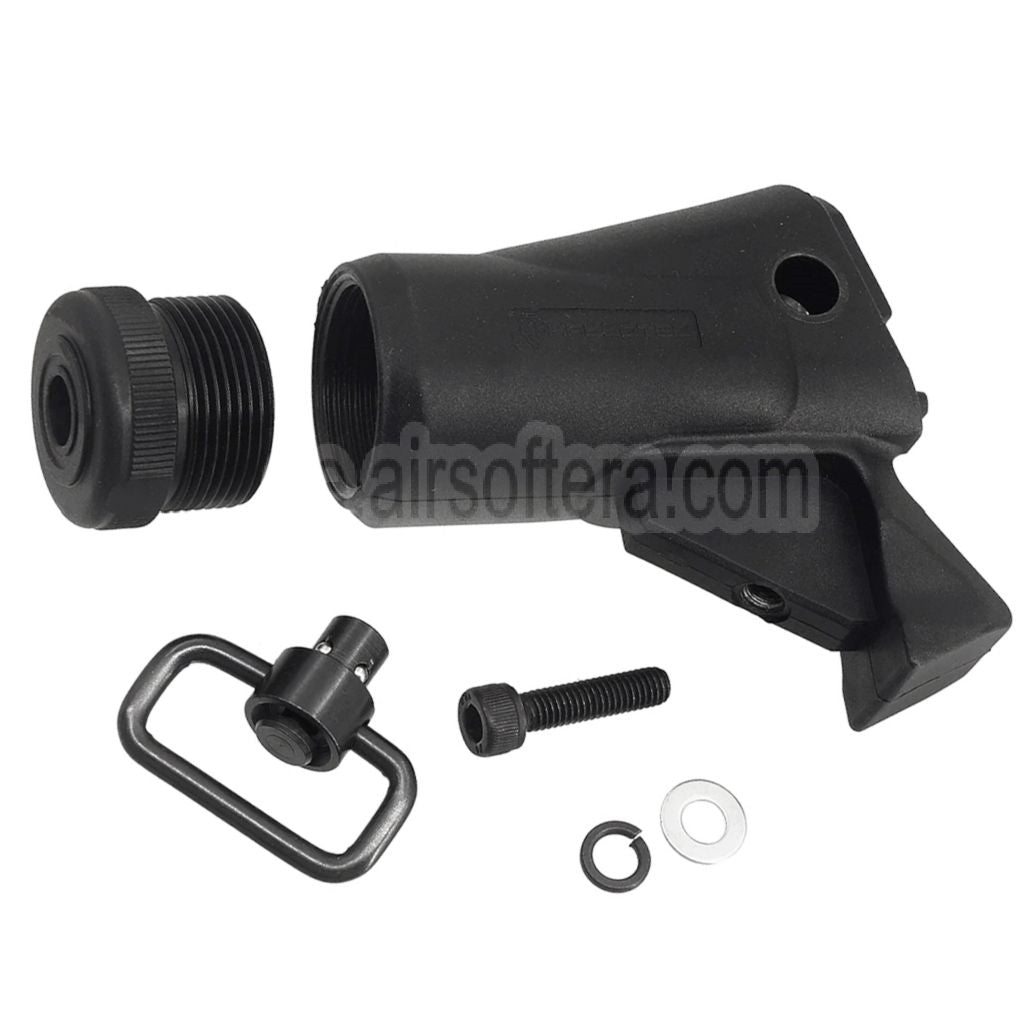 APS DTA Drop Tube Adapter Geeignet für APS CAM870 Shell Ejecting Schrotflinte Airsoft Schwarz