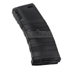 G&G 120rd Polymer Mid-Cap Magazin Geeignet für M4 M16 Serie AEG Gewehre Airsoft Schwarz