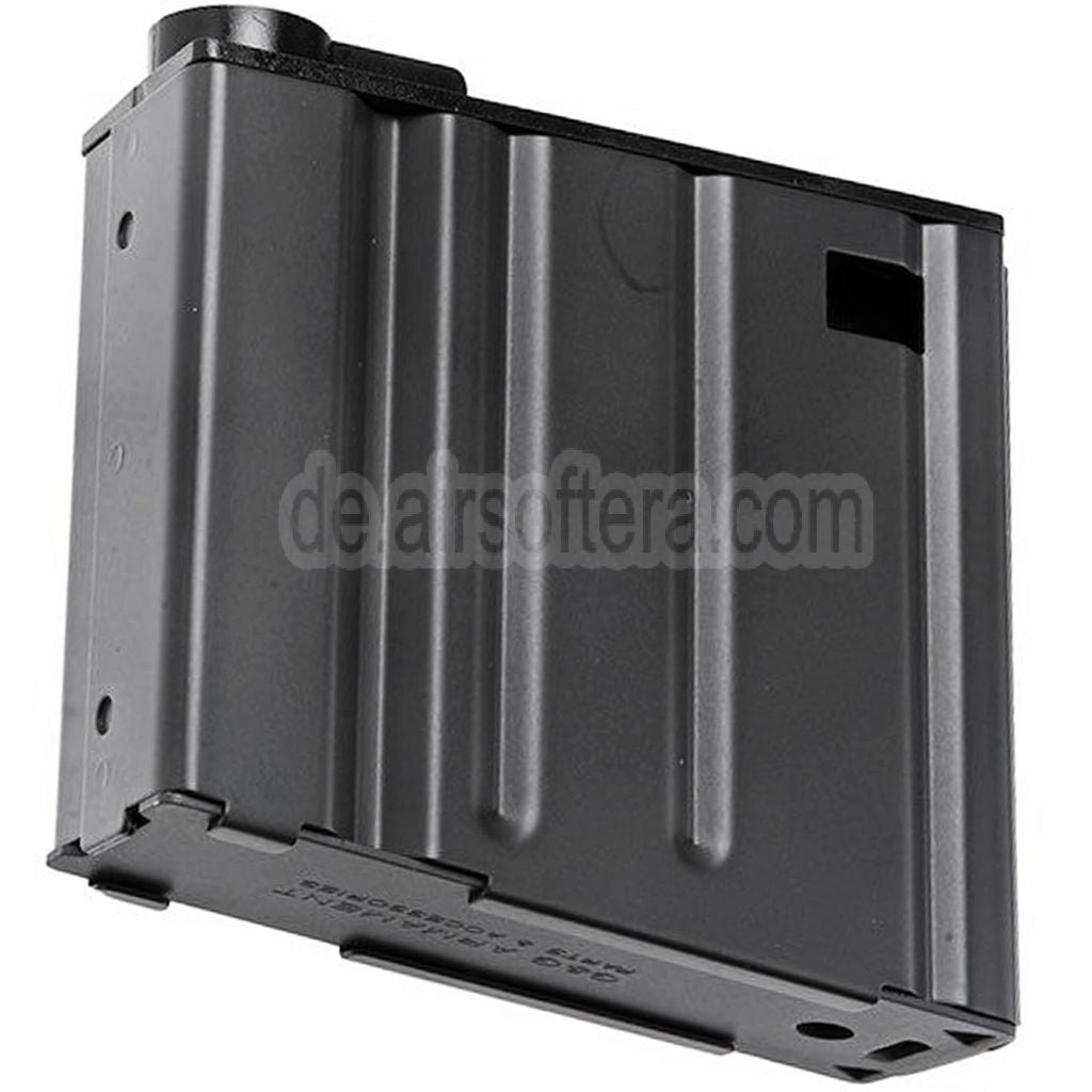 G&G 48rd Metall Mid-Cap Magazin Geeignet für G&G GR25 Serie AEG Gewehre Airsoft Schwarz