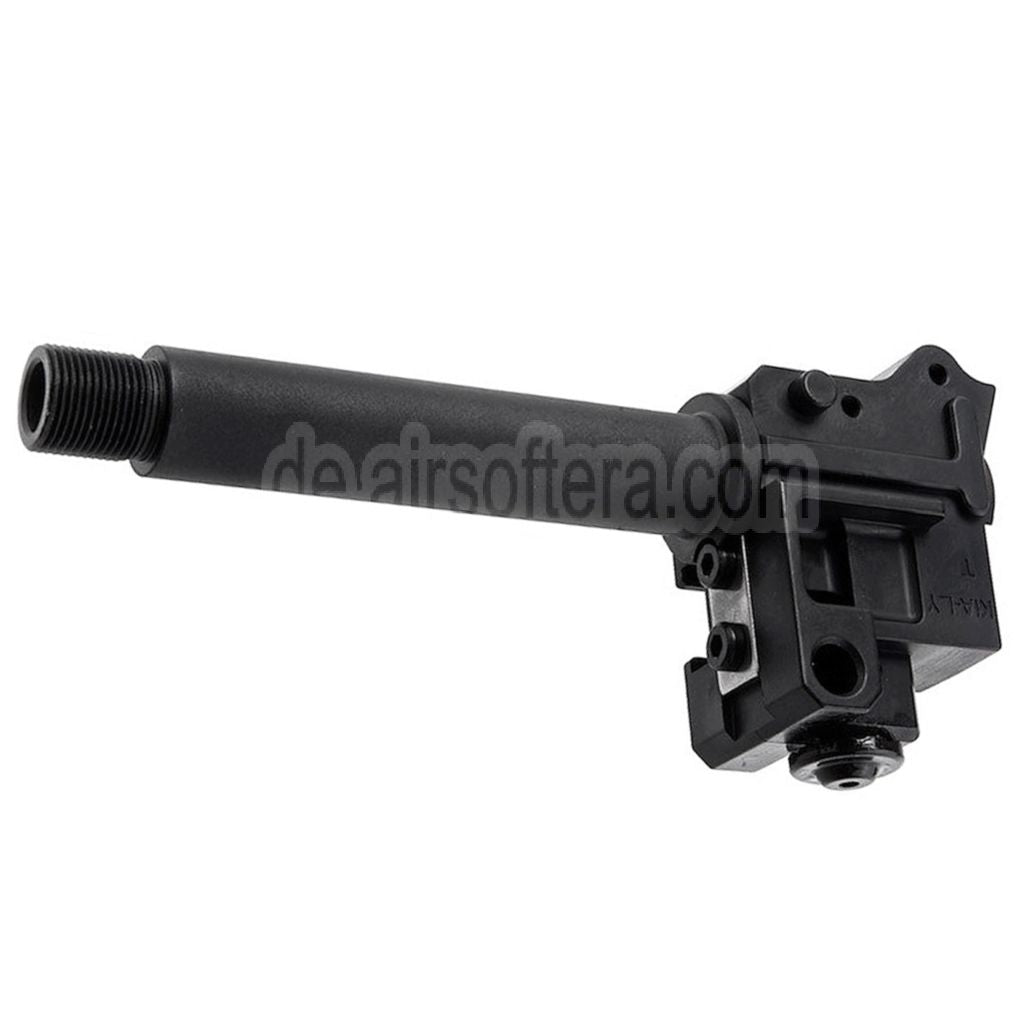 KRYTAC Lauf und Zapfenbaugruppe -14mm CCW Gegen den Uhrzeigersinn Geeignet für Krytac Kriss Vector GBB SMG Gewehre Airsoft Schwarz