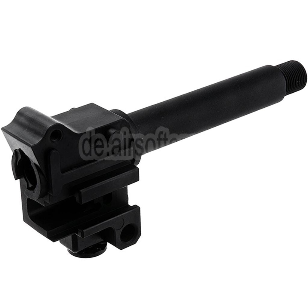 KRYTAC Lauf und Zapfenbaugruppe -14mm CCW Gegen den Uhrzeigersinn Geeignet für Krytac Kriss Vector GBB SMG Gewehre Airsoft Schwarz