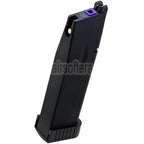 Novritsch 31rd Co2 Magazin Geeignet für SSP1 SSP5 Hi-Capa Serie GBB Pistolen Airsoft Schwarz