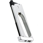 RWA 25rd Co2 Magazin Geeignet für KJ Works RWA GRP Nighthawk Custom War Hawk Serie 1911 GBB Pistolen Airsoft Silber