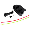 AIP Aluminum Combat Fiberglasvisier Korn Kimme Geeignet für Tokyo Marui G17 Serie GBB Pistolen Airsoft