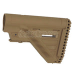 E&C 416A5 Stil Einziehbarer Schaft Geeignet für HK416 M4 M16 Serie AEG Gewehre Airsoft