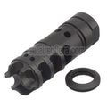 CYMA 65mm Dragon Stil DGN556 Mündungsfeuerdämpfer Geeignet für -14mm CCW Gegen den Uhrzeigersinn Lauf Gewehre Airsoft Schwarz