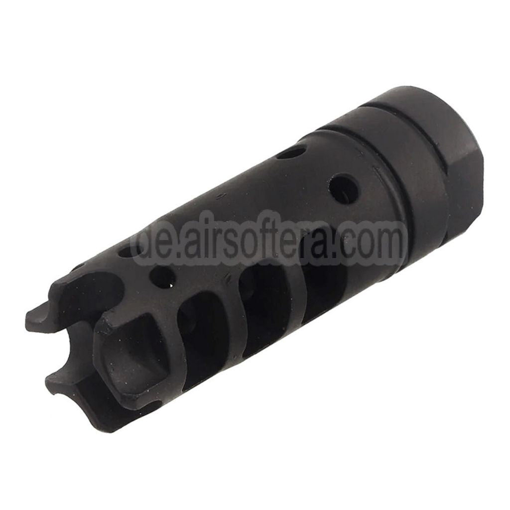 CYMA 65mm Dragon DGN556 Stil Mündungsfeuerdämpfer Geeignet für -14mm CCW Gegen den Uhrzeigersinn Lauf Gewehre Airsoft Schwarz