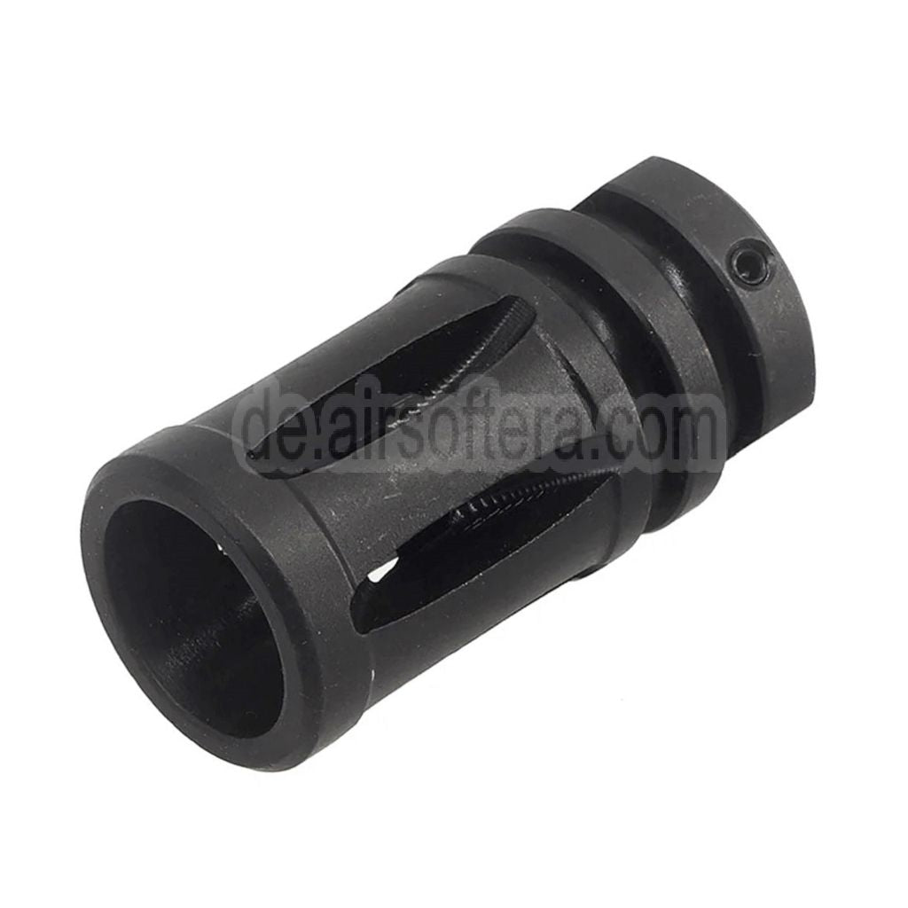CYMA 45mm Bird Cage Mündungsfeuerdämpfer Geeignet für -14mm CCW Gegen den Uhrzeigersinn Lauf Gewehre Airsoft
