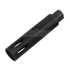 CYMA 113mm XM177 E1 Stil Mündungsfeuerdämpfer Geeignet für -14mm CCW Gegen den Uhrzeigersinn Lauf Gewehre Airsoft Schwarz
