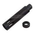 CYMA 113mm XM177 E2 Stil Mündungsfeuerdämpfer Geeignet für -14mm CCW Gegen den Uhrzeigersinn Lauf Gewehre Airsoft Schwarz