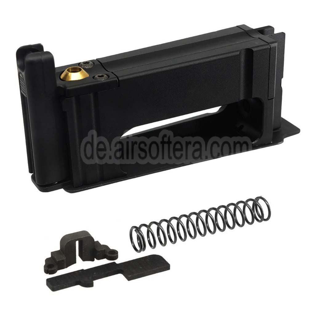 PPS 11rd Co2 Magazin Geeignet für PPS KAR-98K 98K Serie Co2 Bolt Action Scharfschützengewehre Airsoft Schwarz