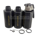 PPS 3pcs Co2 Soundflash Granatenhüllenflasche mit wiederverwendbarem Hauptkern