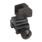 AirsoftEra Metall Legierung Hochklappen Kimme Geeignet für Standard 20mm Weberbasis Gewehre